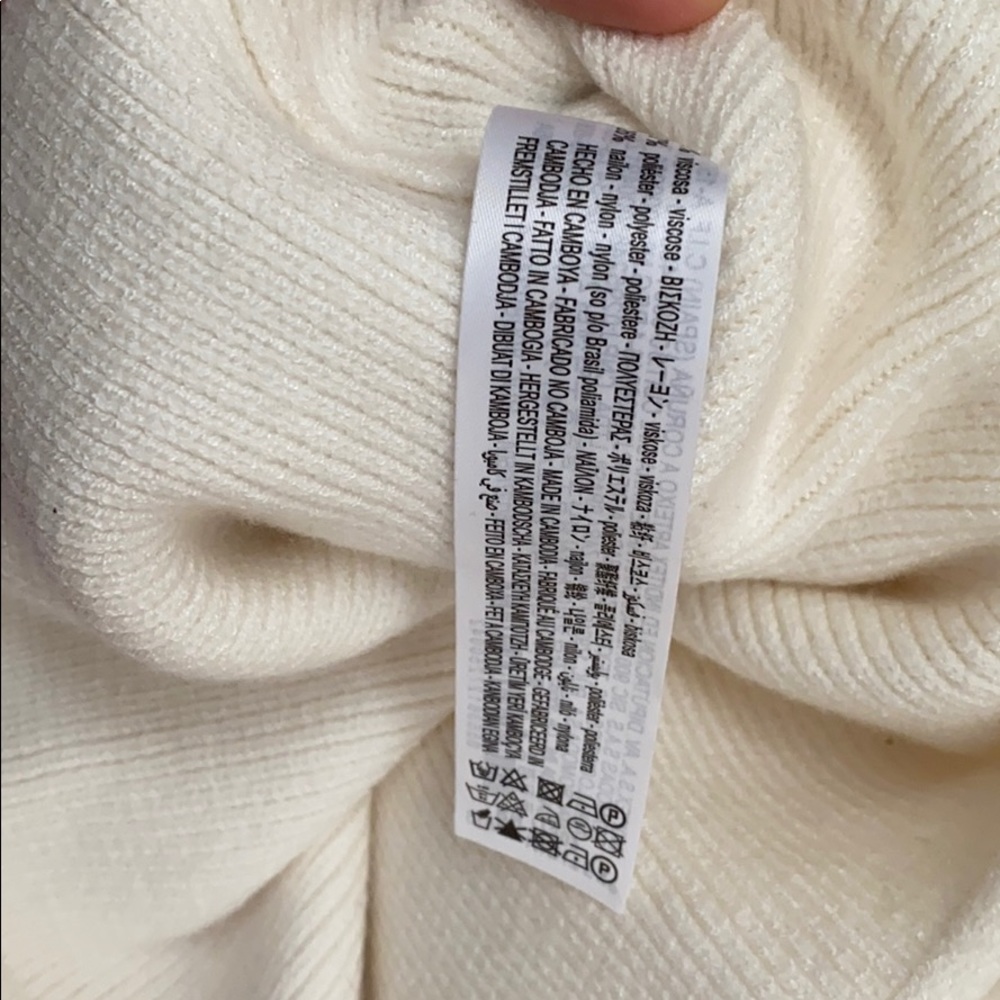 NWT ZARA off should knit wear - Picture 8 of 8